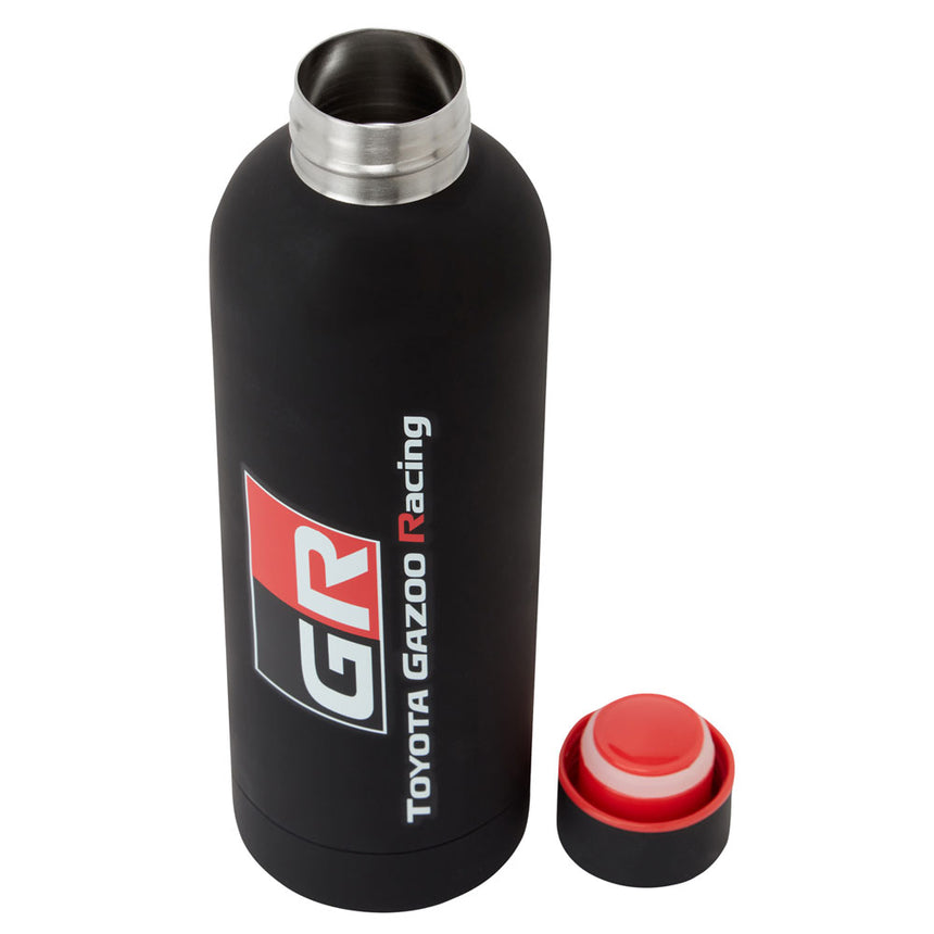 Toyota Gazoo Racing Black GR Logo Stainless Steel Drinks Water Bottle