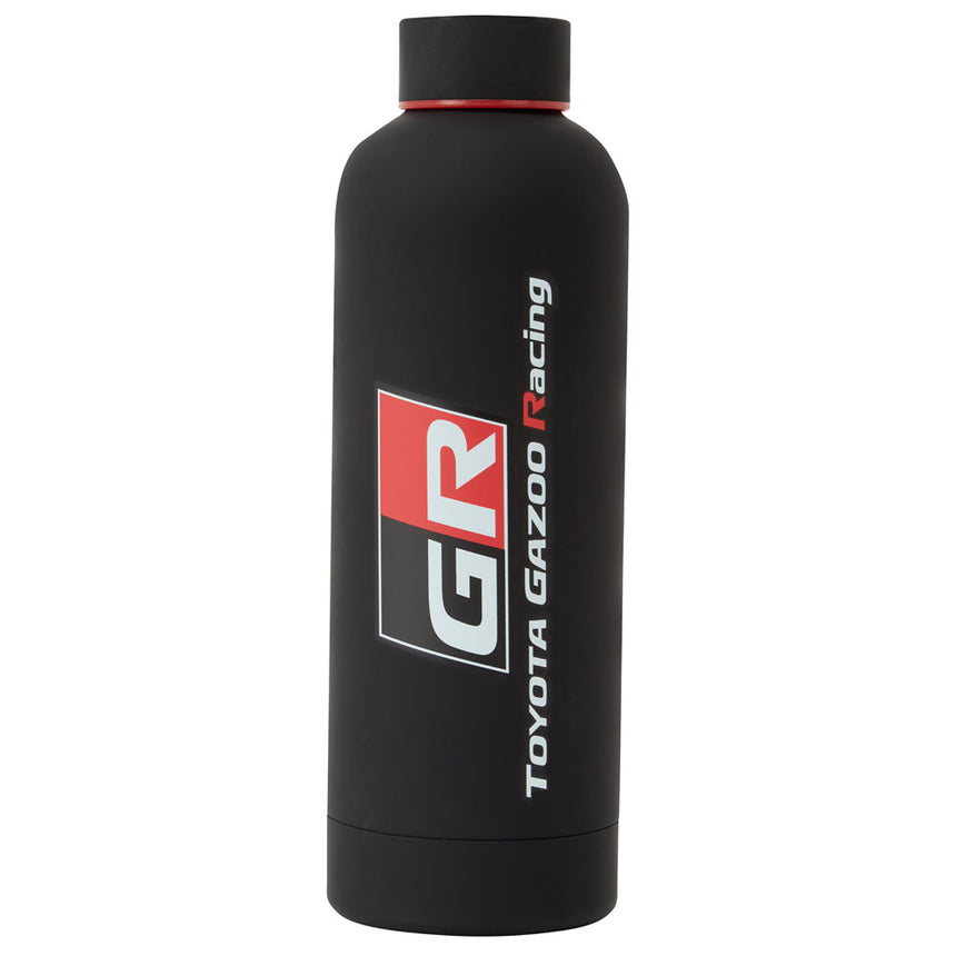 Toyota Gazoo Racing Black GR Logo Stainless Steel Drinks Water Bottle