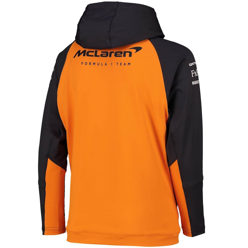 McLaren F1 Team Kids Replica Papaya/Grey Hooded Sweat Shirt