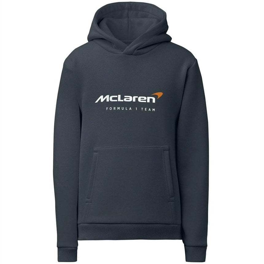 McLaren F1 Team Kids Dark Grey Core Essentials Hoodie