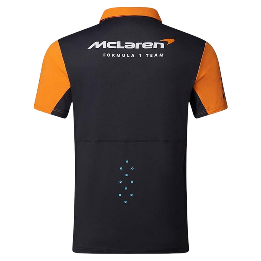 McLaren F1 Team Kids Papaya Orange Polo Shirt