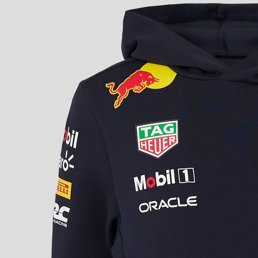 Oracle Red Bull Racing F1 Team Kids Night Sky Blue Pullover Hoodie