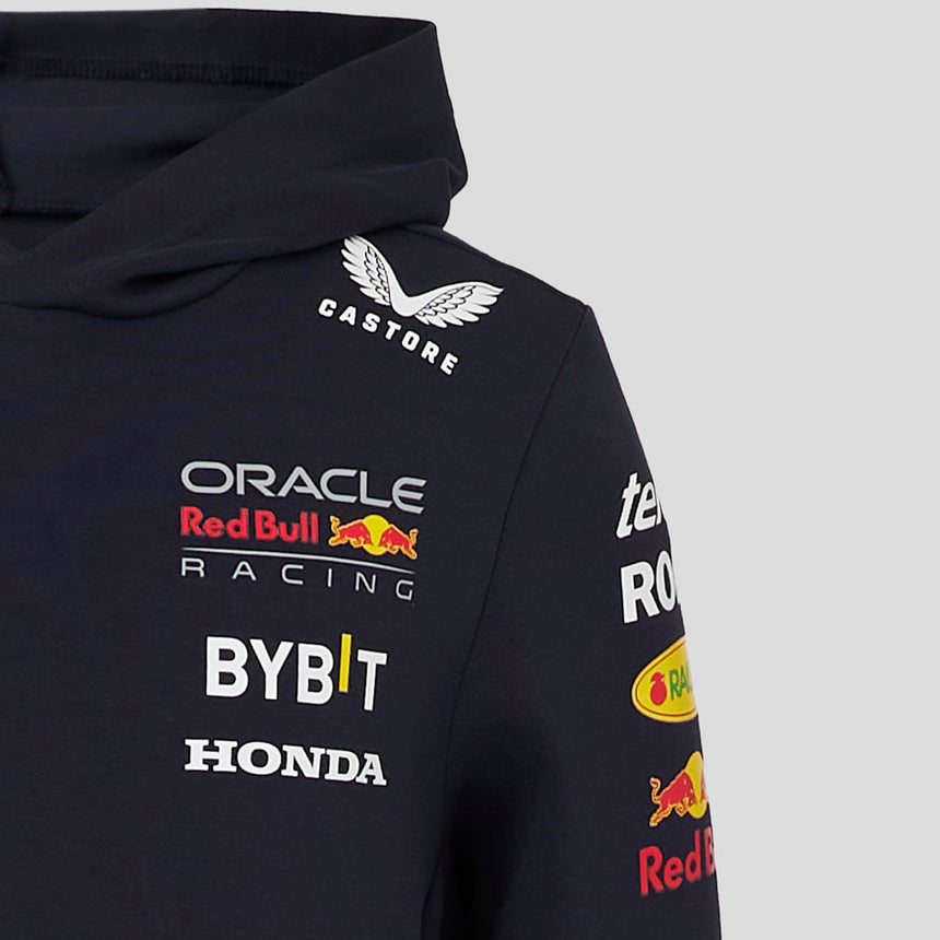 Oracle Red Bull Racing F1 Team Kids Night Sky Blue Pullover Hoodie