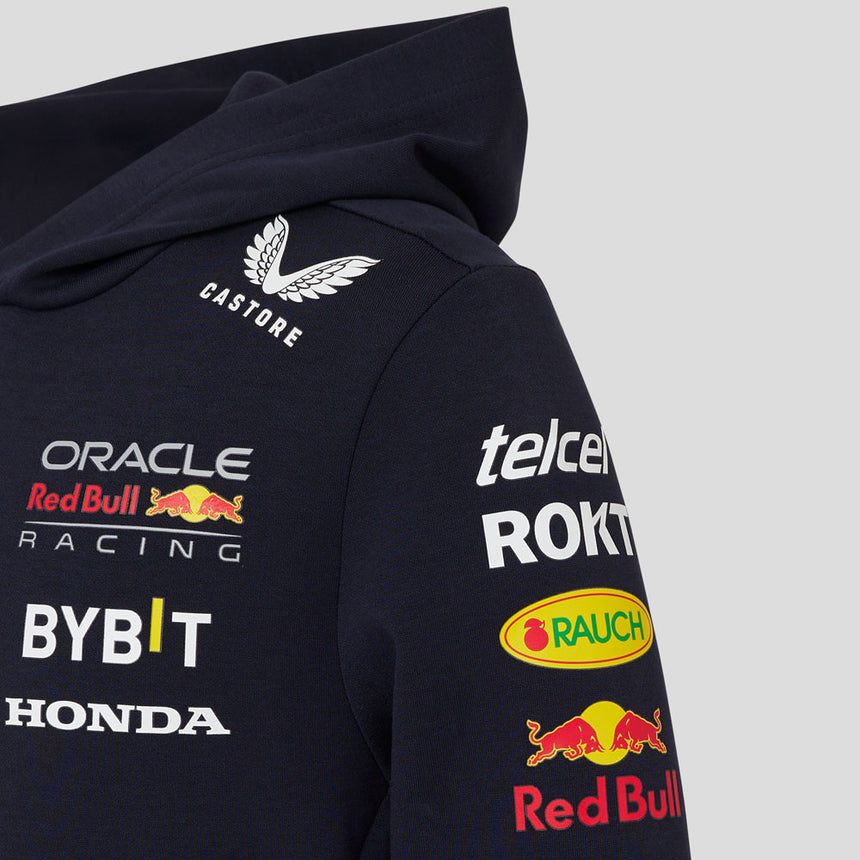 Oracle Red Bull Racing F1 Team Kids Night Sky Blue Pullover Hoodie