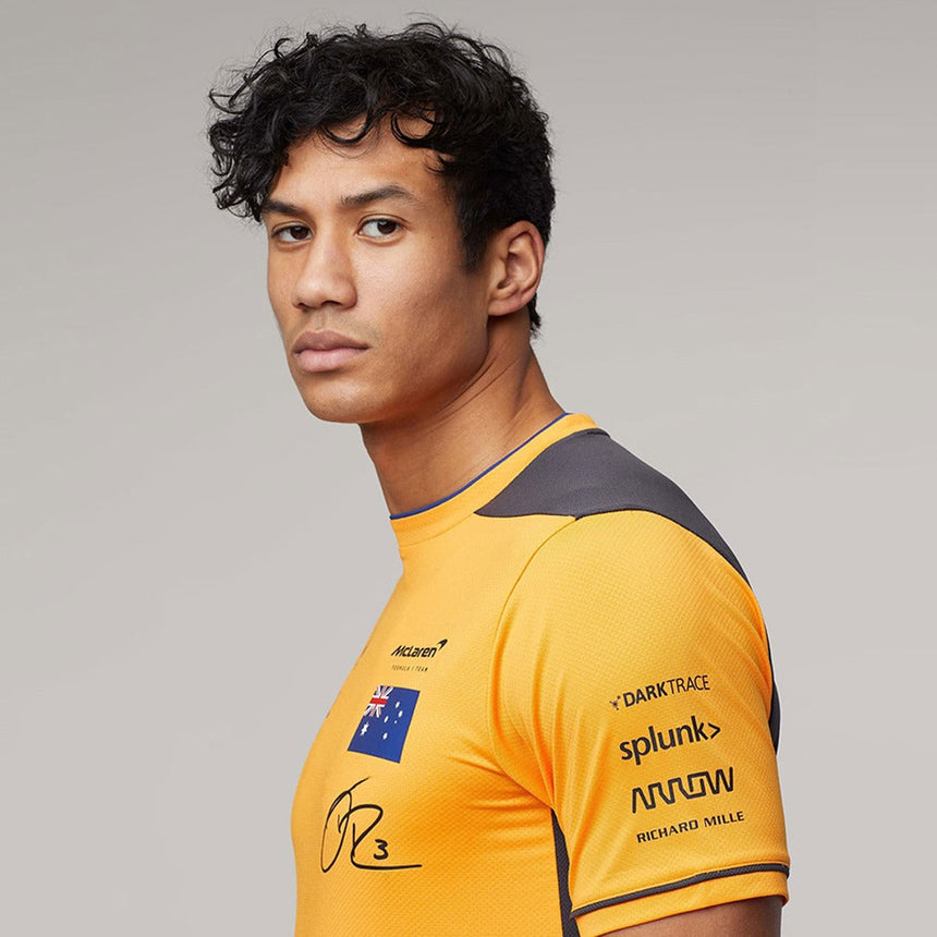 McLaren F1 Team 2022 Daniel Ricciardo Setup Orange T-Shirt