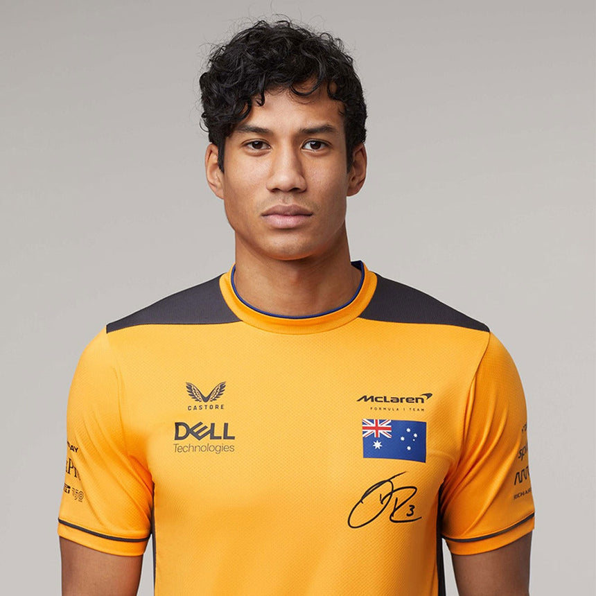 McLaren F1 Team 2022 Daniel Ricciardo Setup Orange T-Shirt