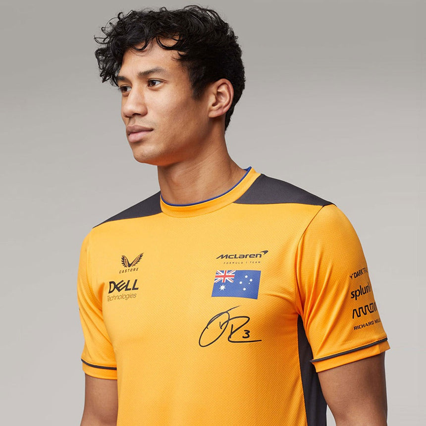 McLaren F1 Team 2022 Daniel Ricciardo Setup Orange T-Shirt