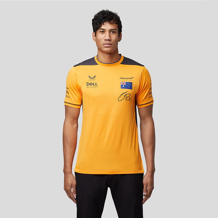 McLaren F1 Team 2022 Daniel Ricciardo Setup Orange T-Shirt