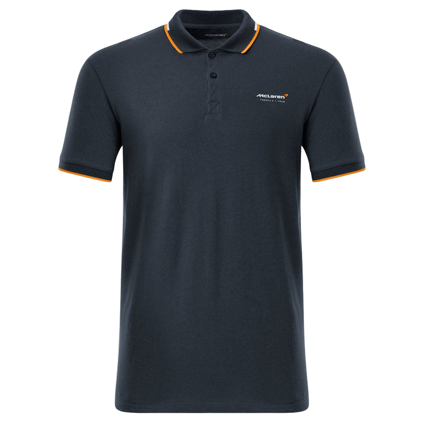 McLaren F1 Team Core Essentials Phantom Grey Polo Tee Shirt