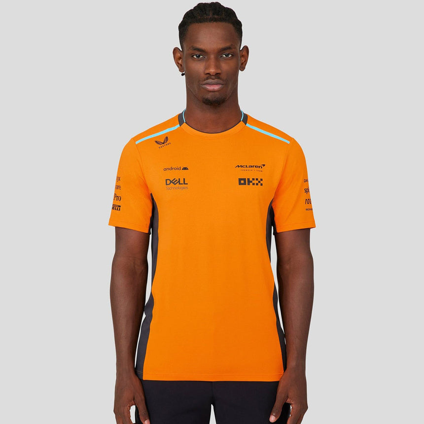 McLaren F1 Papaya Orange Team Set Up T-Shirt