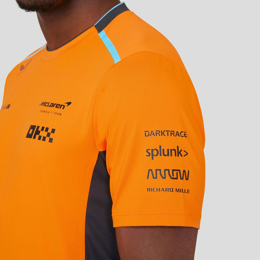 McLaren F1 Papaya Orange Team Set Up T-Shirt