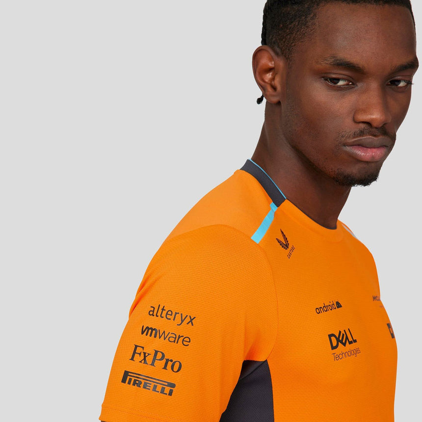 McLaren F1 Papaya Orange Team Set Up T-Shirt