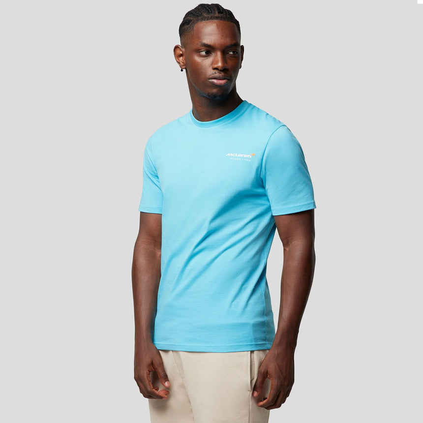 Mclaren F1 Team Aquarius Blue Dynamic T-Shirt