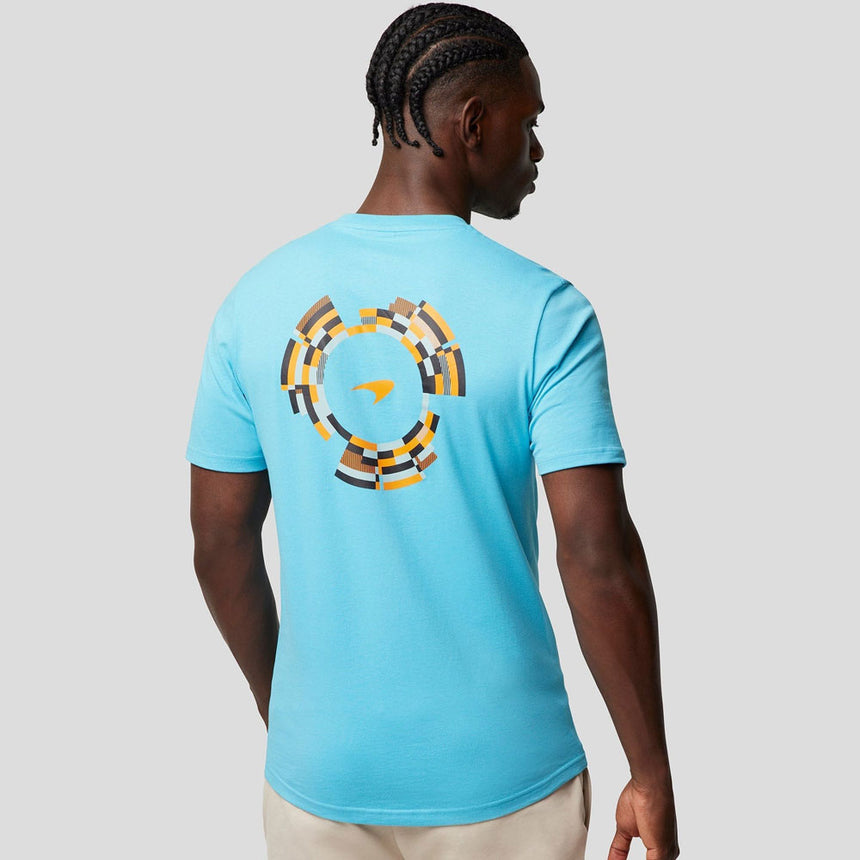 Mclaren F1 Team Aquarius Blue Dynamic T-Shirt