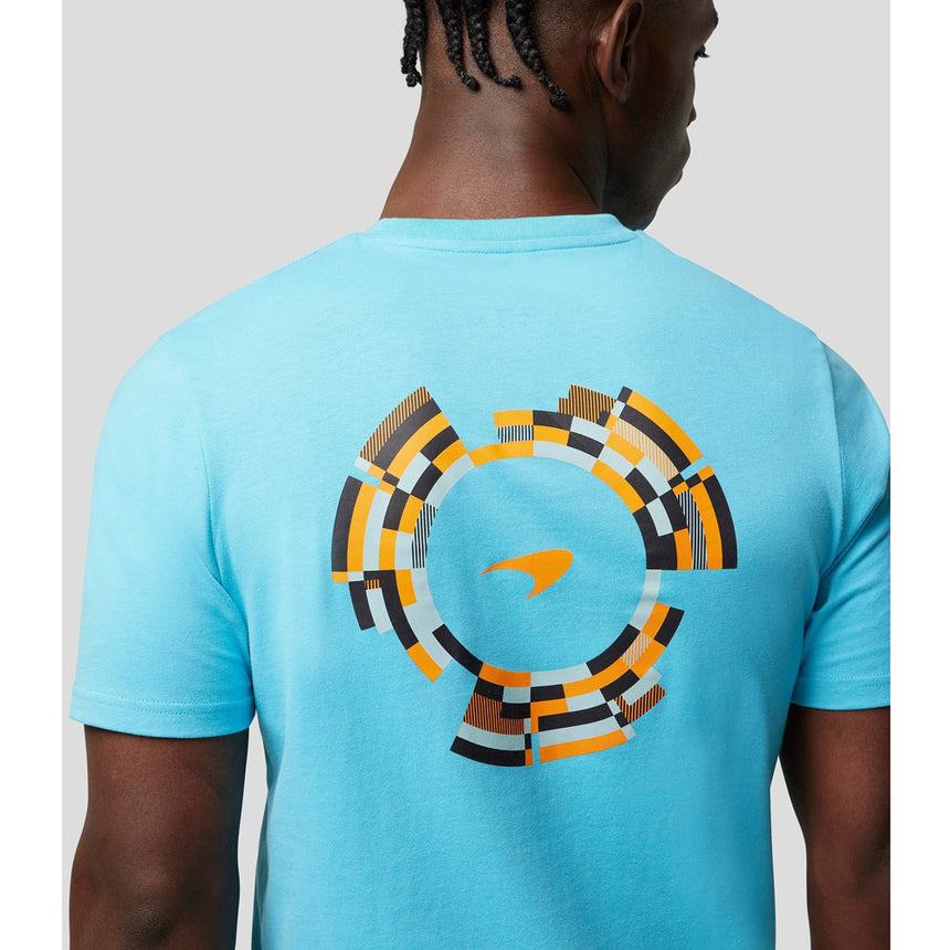 Mclaren F1 Team Aquarius Blue Dynamic T-Shirt