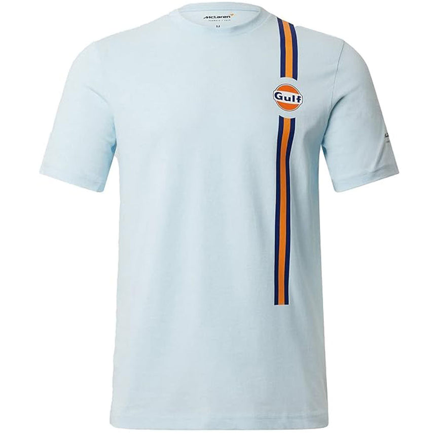 Mclaren Gulf F1 Team Blue Core Logo T-Shirt