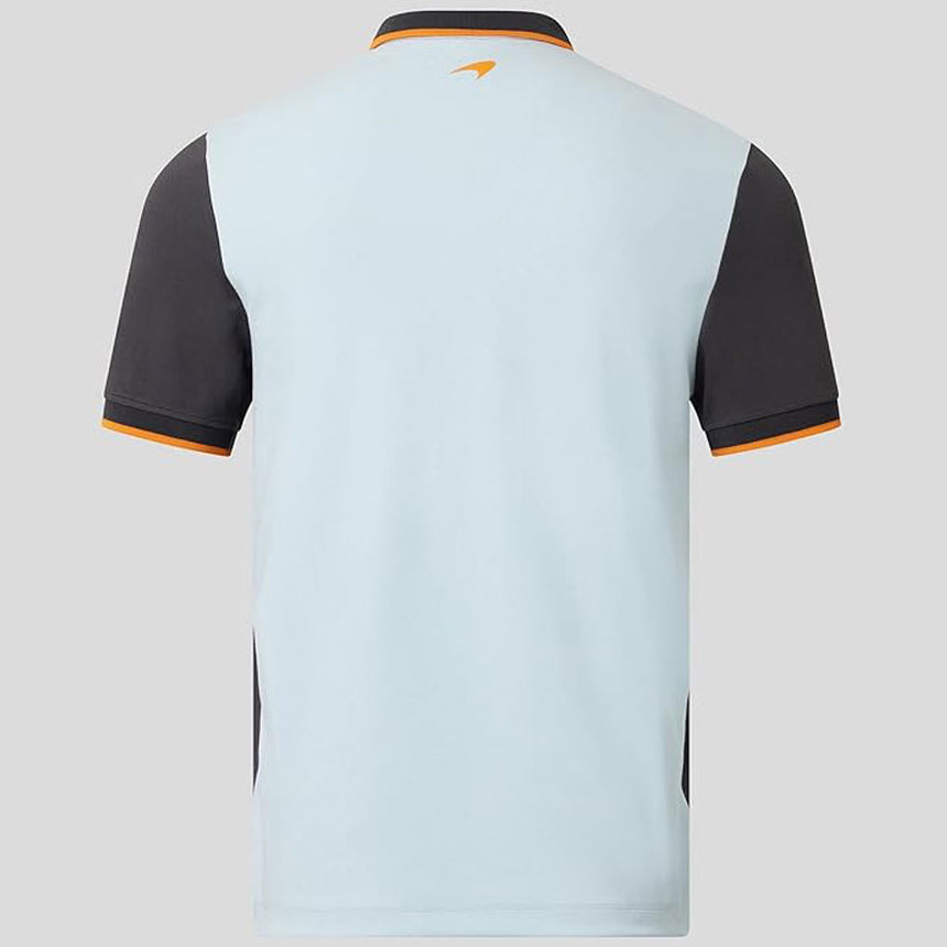 Mclaren Gulf F1 Team Grey Polo Shirt