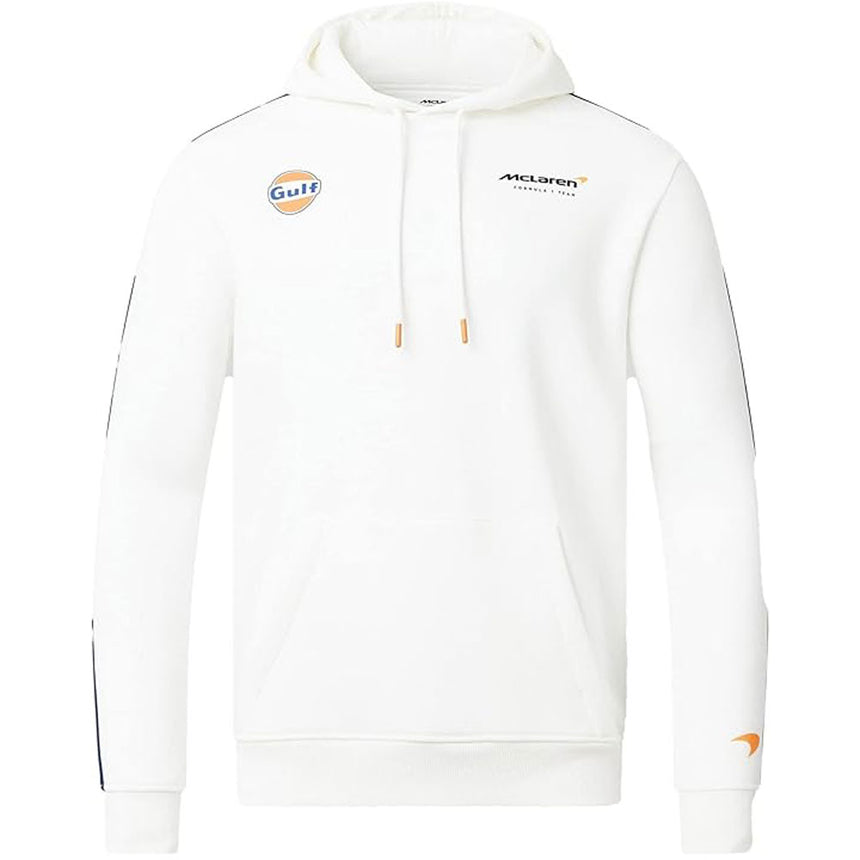 Mclaren Formula 1 Team Gulf Cream Hoodie