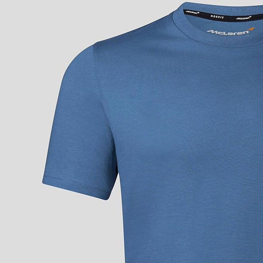 Mclaren F1 Lando Norris LN04 Blue Tee Shirt