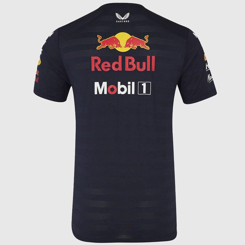 Oracle Redbull Racing F1 Team Night Sky Blue Set Up Tee Shirt