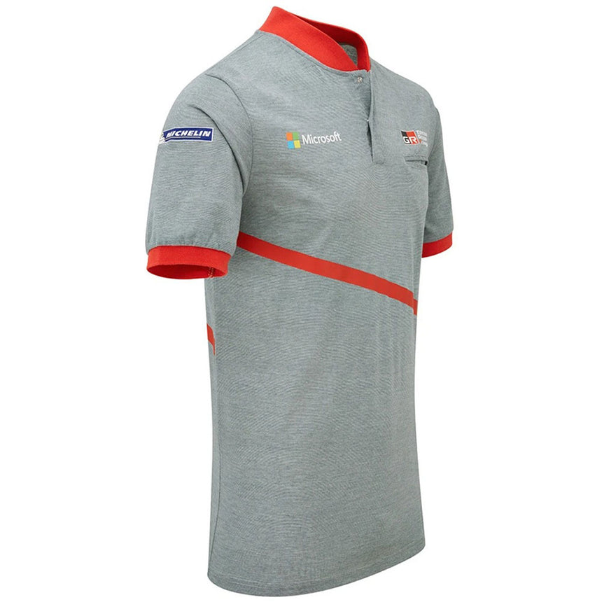 Toyota Gazoo Racing WRC Grey Team Polo Shirt