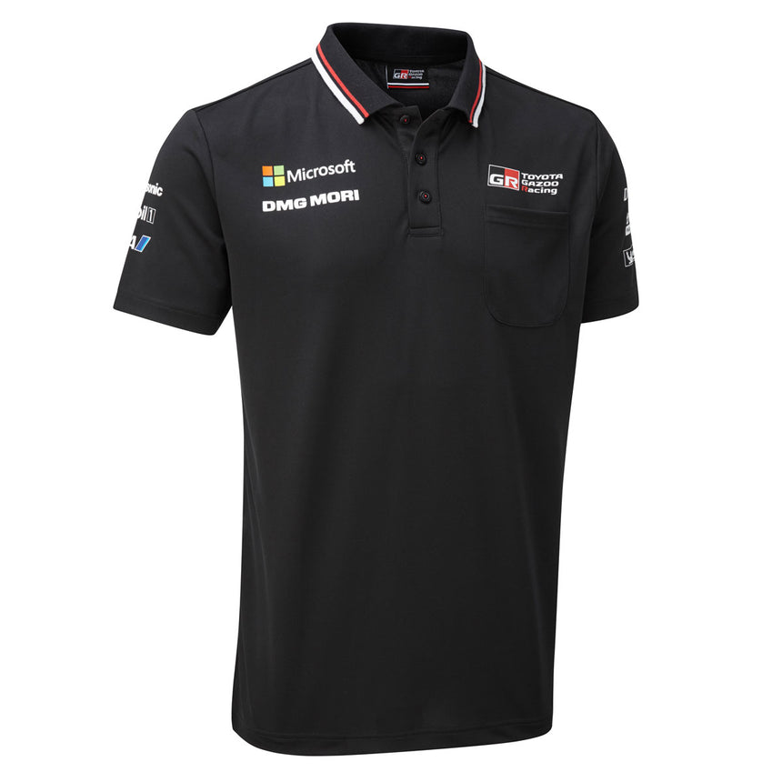 Toyota Gazoo Racing Officially Licensed WRC Black Drivers Polo Tee Shirt