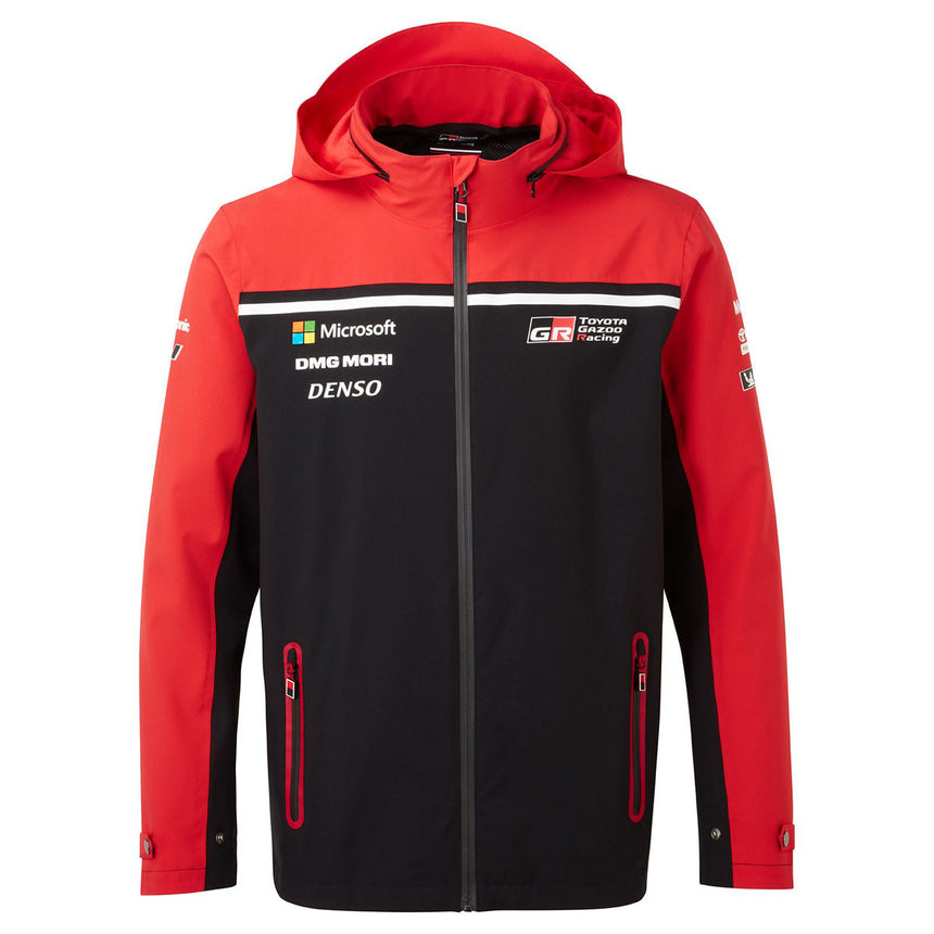 Toyota Gazoo Racing Team WRC Officially Licensed Lightweight Drivers Rain Jacket