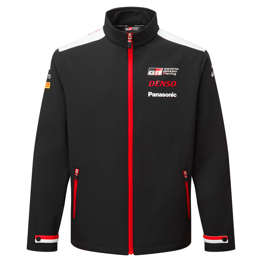 Toyota Gazoo Racing Team WRC Official License Black Rally Cross Softshell Jacket