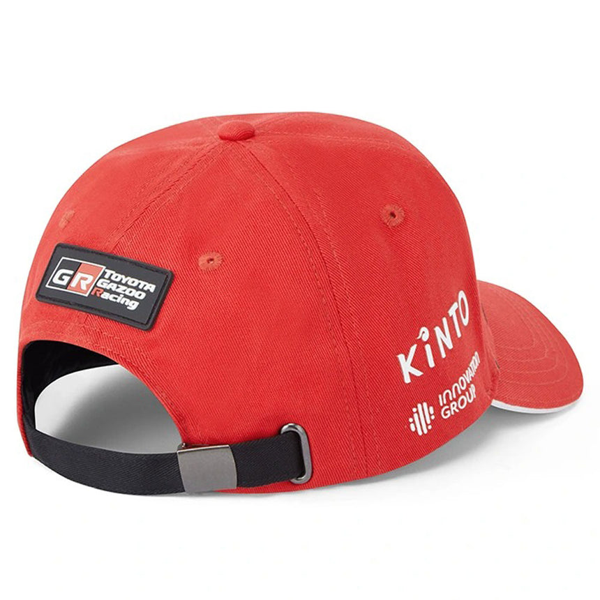 Toyota Gazoo Racing WRRC Rally Raid Red GR Logo Team Cap