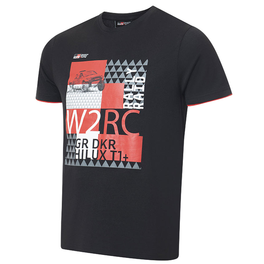 Toyota Gazoo Racing WRRC Rally Raid Black Dune Graphic Tee Shirt
