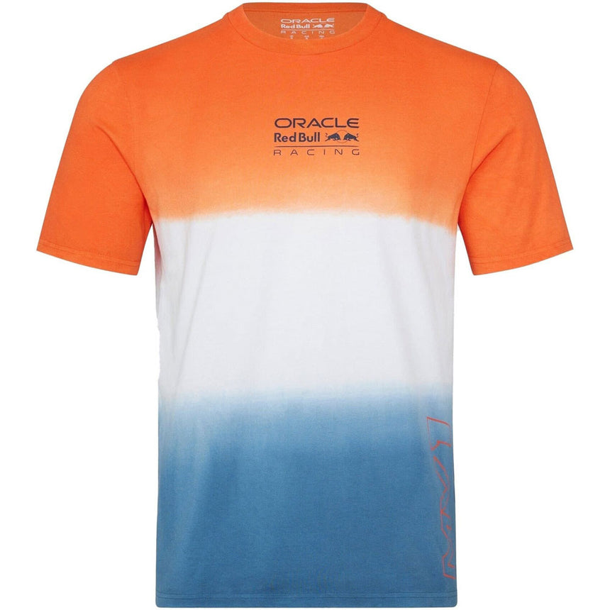 Red Bull Racing Max Verstappen Dutch Flag Inspired Orange/Navy T-Shirt