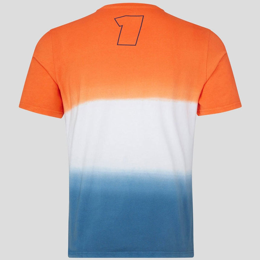 Red Bull Racing Max Verstappen Dutch Flag Inspired Orange/Navy T-Shirt