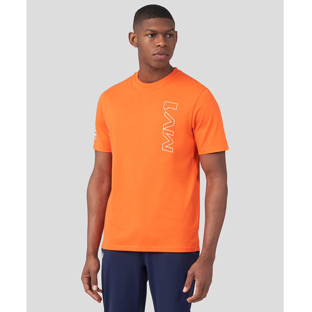 Red Bull Racing F1 Team Max Verstappen MV1 Orange Tee Shirt