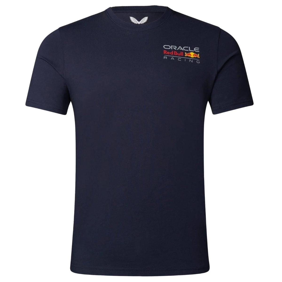 Red Bull Racing Full Colour Logo Navy Blue Core Tee Shirt