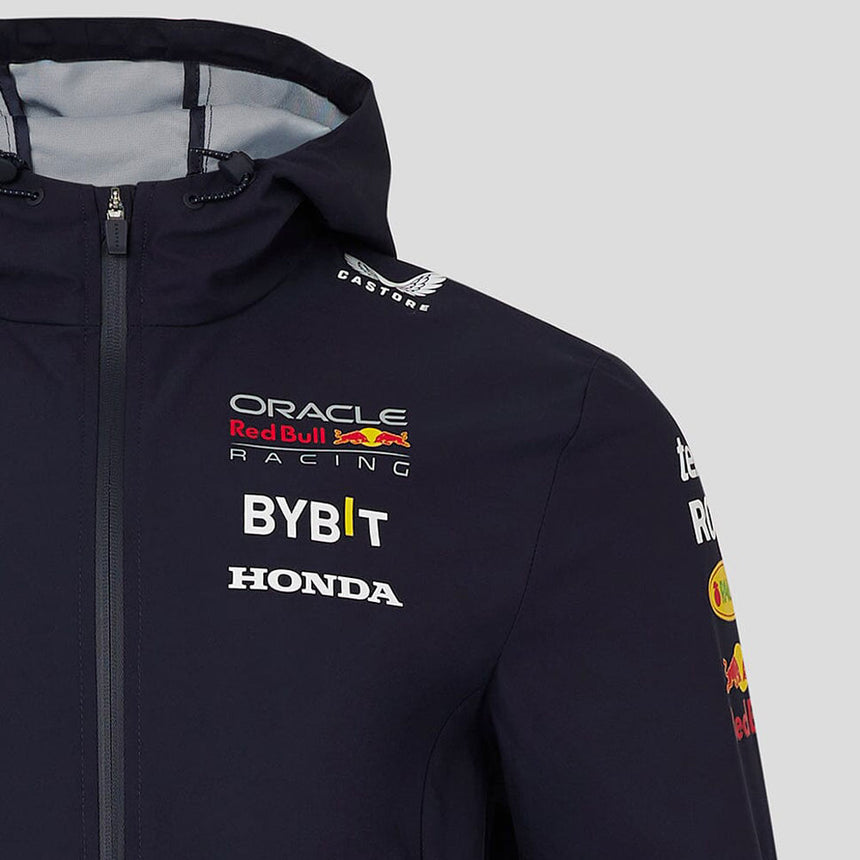 Oracle Red Bull Racing F1 Team Night Sky Blue Team Rain Coat Jacket