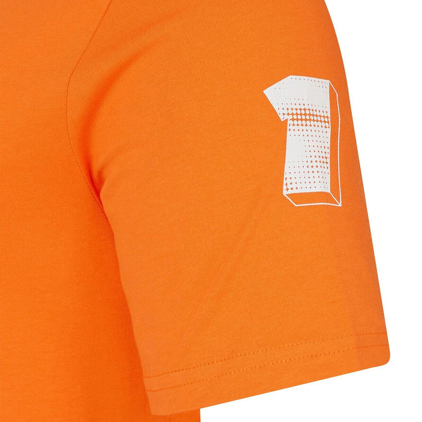 Red Bull Racing F1 Team Max Verstappen Orange Expression Tee Shirt