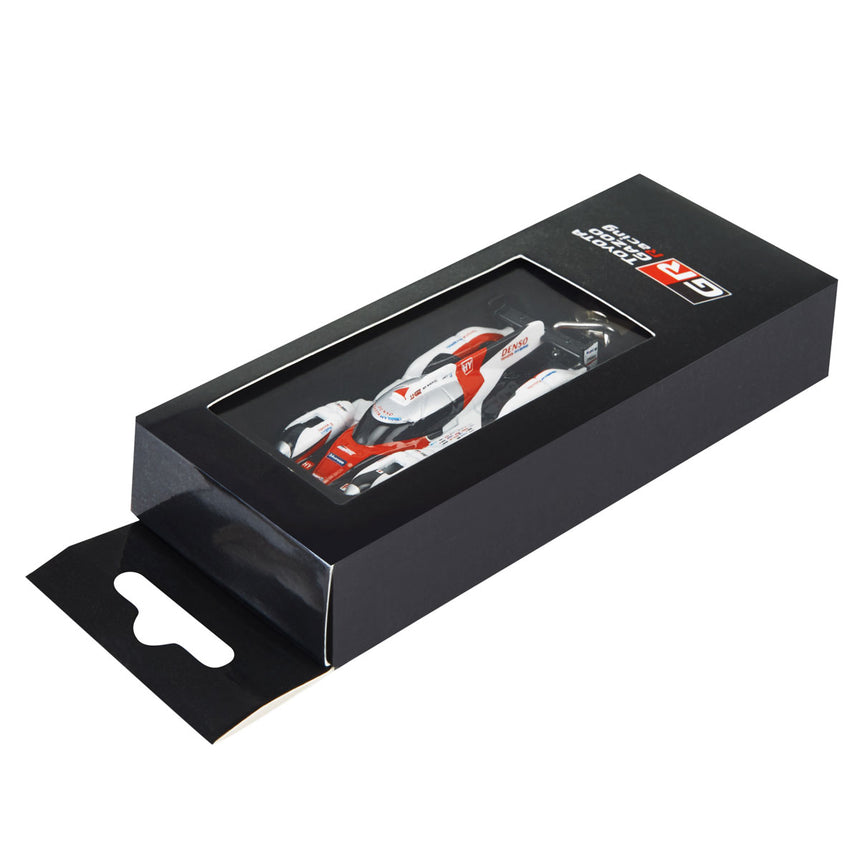 Toyota Gazoo Racing WEC TS050 Diecast Model Car Keyring