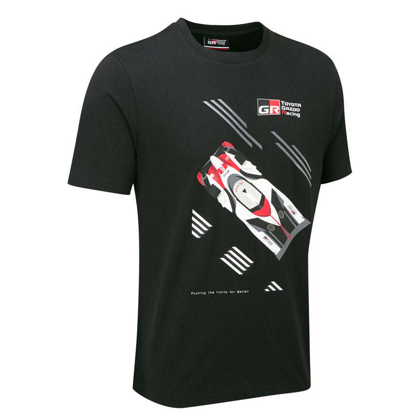 Toyota Gazoo Racing Official WEC Black Mens Car T-shirt