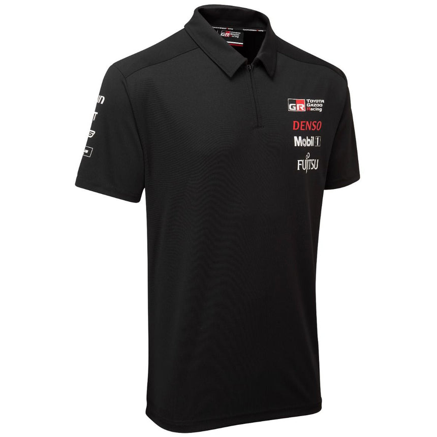 Toyota Gazoo Racing WRC Black Team Polo Tee Shirt