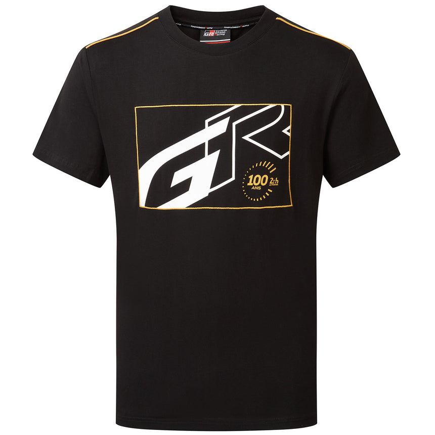 Toyota Gazoo Racing WRC Le Mans Black 100th Anniversary Year Tee Shirt
