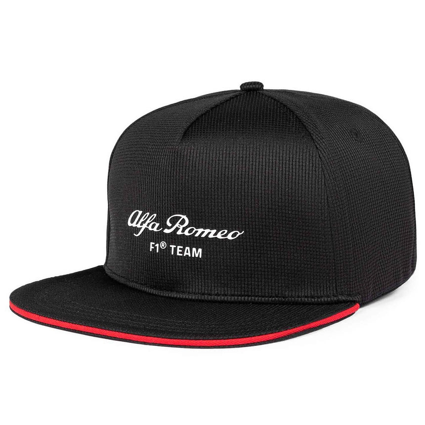 Alfa Romeo F1 Team Cap Flat Brim Black