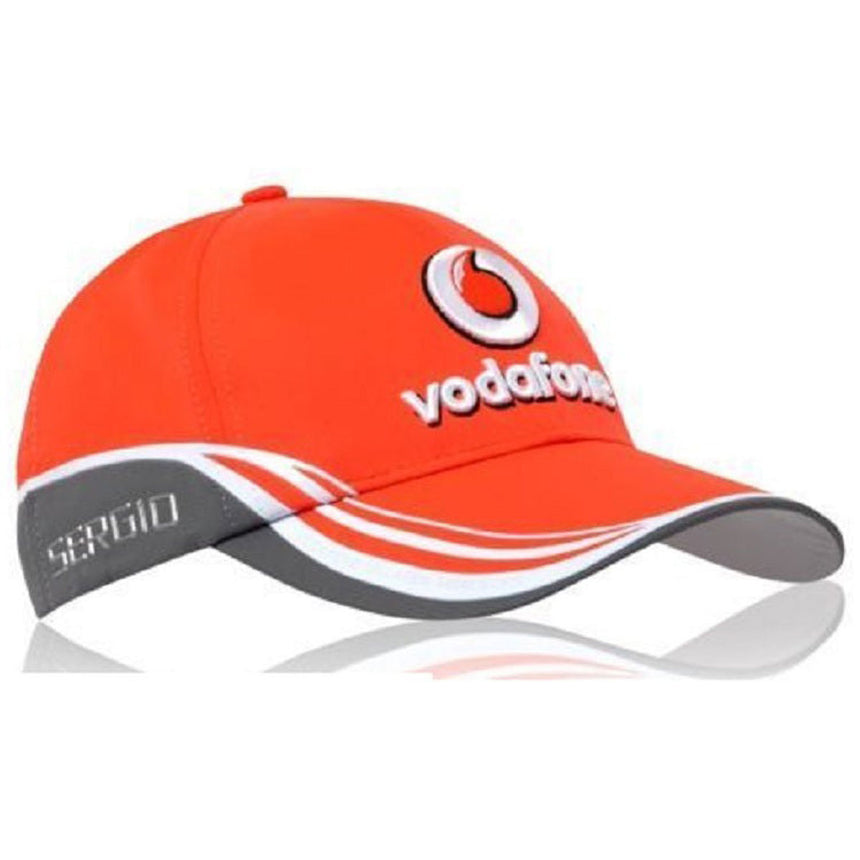 Vodafone McLaren Sergio Perez Neon Orange Kids Cap