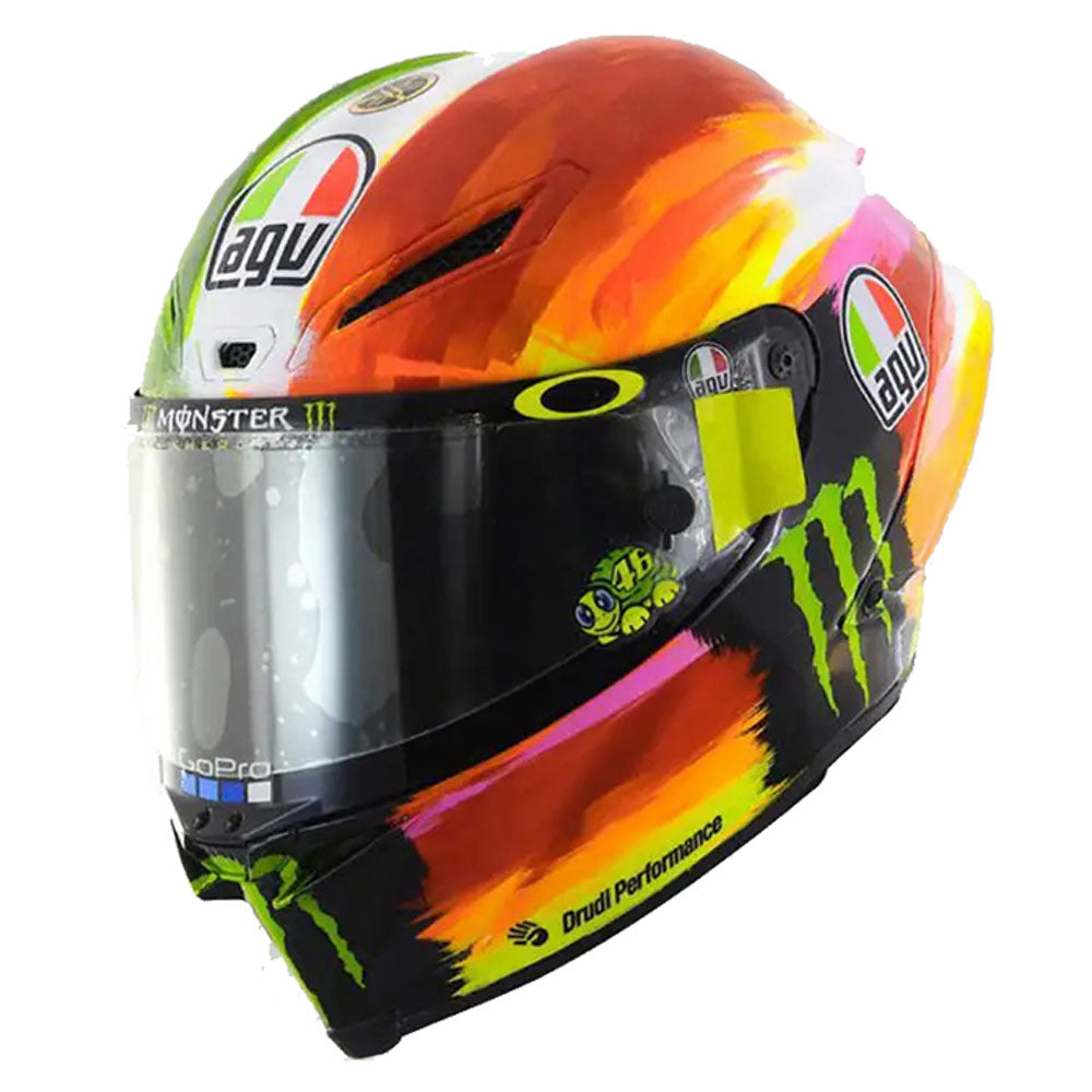 Valentino Rossi VR46 Replica 1:5 Scale Mini Helmet Mugello 2019