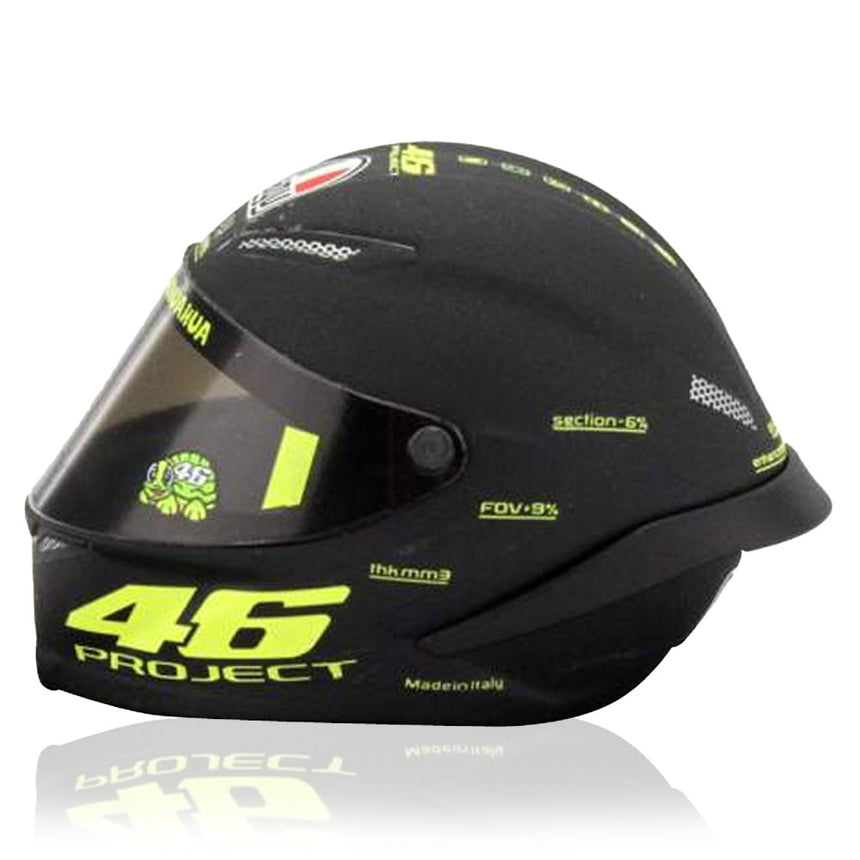 Valentino Rossi VR46 Replica 1:5 Scale Mini Helmet test 2012