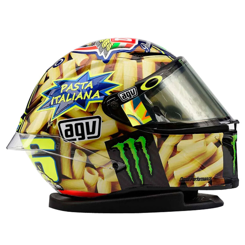 Valentino Rossi VR46 Replica 1:5 Scale Mini Helmet Mugello 2014