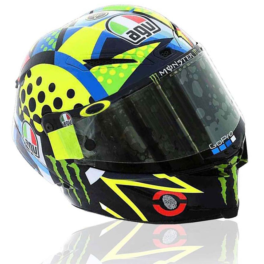 Valentino Rossi VR46 Replica 1:5 Scale Mini Helmet Test 2020