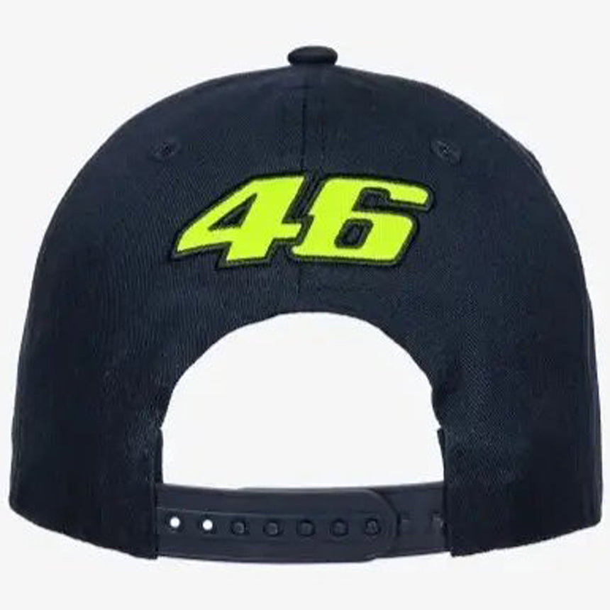 Valentino Rossi VR46 "The Doc" Official Black Baseball Cap Racing Hat