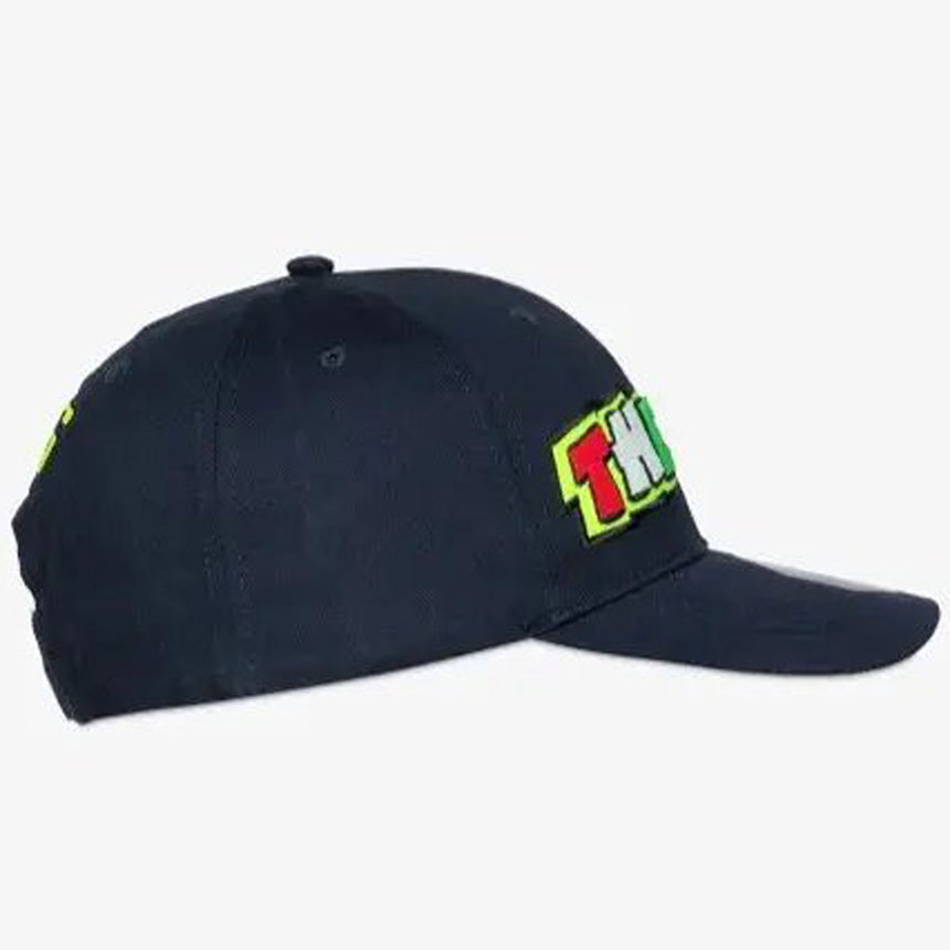 Valentino Rossi VR46 "The Doc" Official Black Baseball Cap Racing Hat