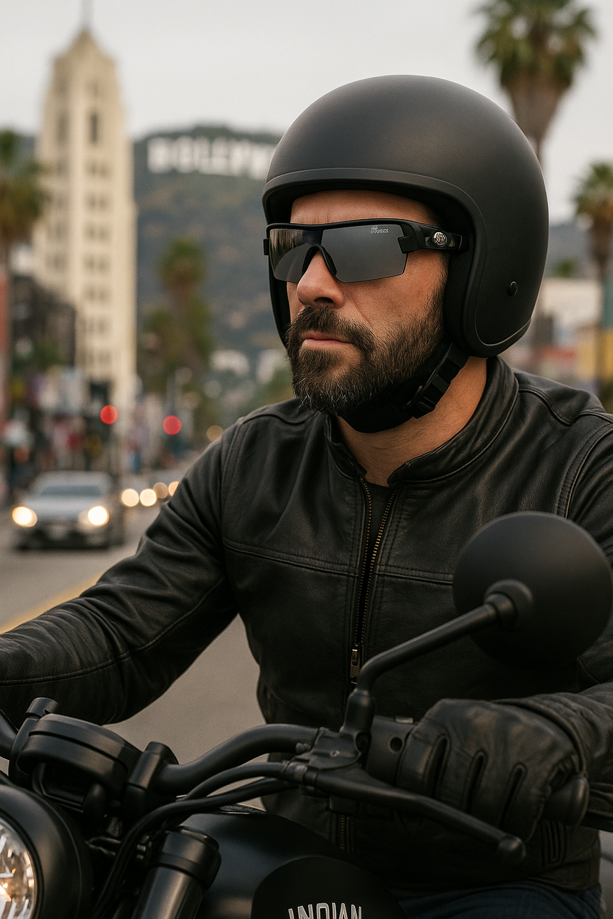 INDIAN Motorcycles Bike & Car Driving Genuine Sunglasses & Glasses Case IN2024