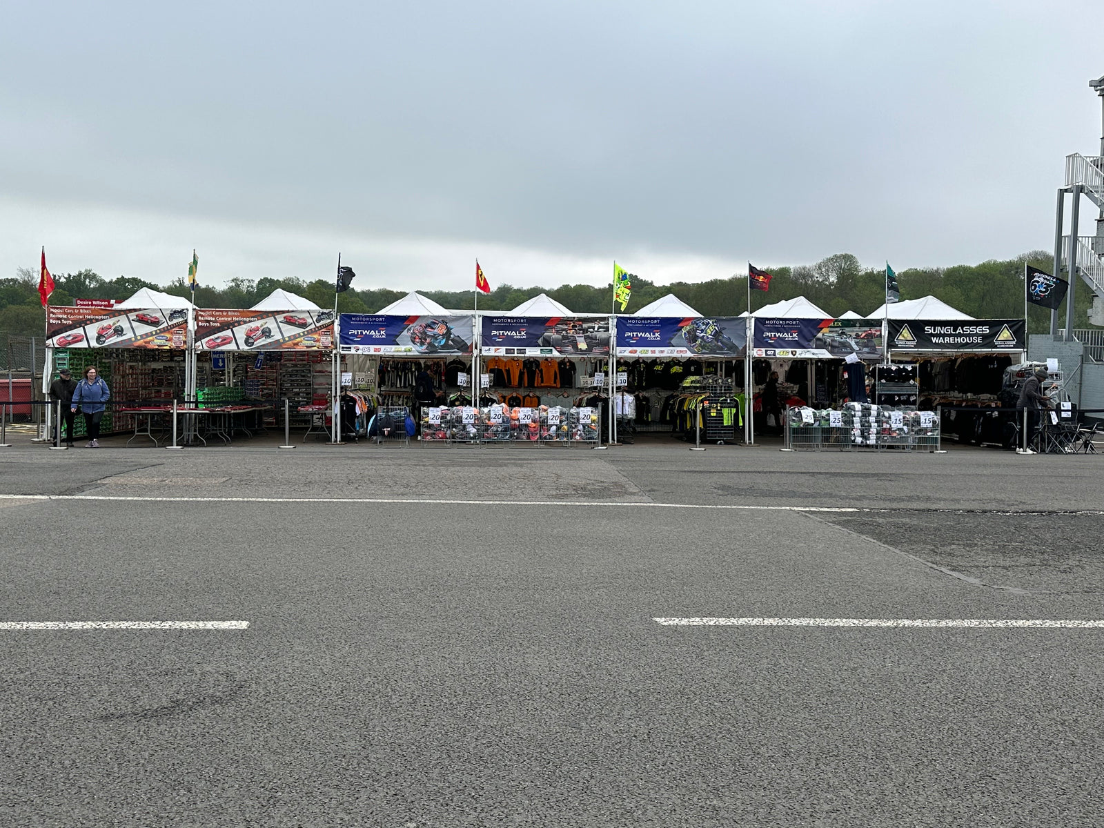Pitwalk popup stall will be at the British Touring Car Championships at Brands Hatch on 11th & 12th of May 2024
